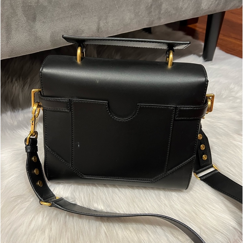 Balmain BBuzz 23 Top-Handle Bag in Smooth Leather - Picture 4 of 10